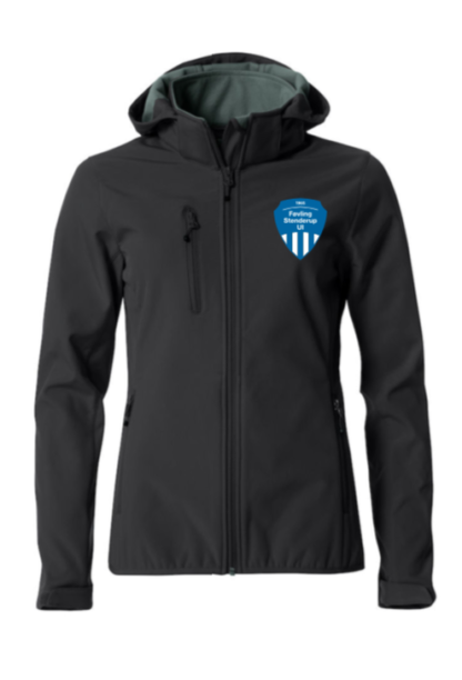 FSUI Clique Dame Softshell m/ Hætte