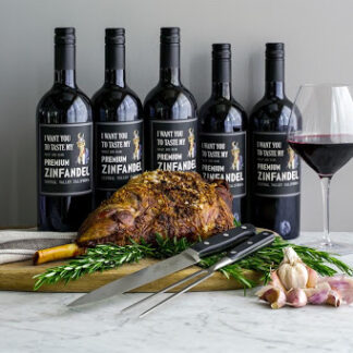 Forskæresæt incl. vin