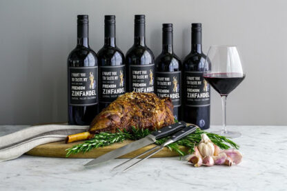 Forskæresæt incl. vin