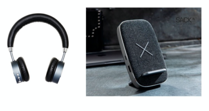 Gave 2 - SACKit WOOfit Headphones / SACKit CHARGEit Stand Dock