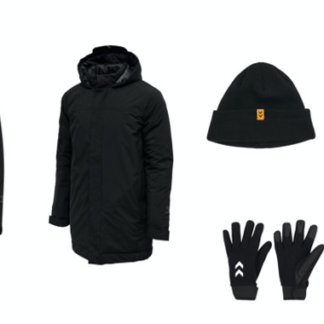 Gave 13 - HERRE Hummel Parka Jakke m/ Hue, Handsker & Halsedisse