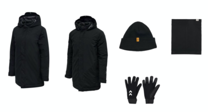 Gave 13 - HERRE Hummel Parka Jakke m/ Hue, Handsker & Halsedisse
