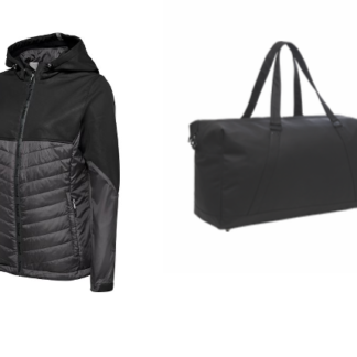 Gave 15 - DAME Hummel Hybrid Jakke & Weekendtaske