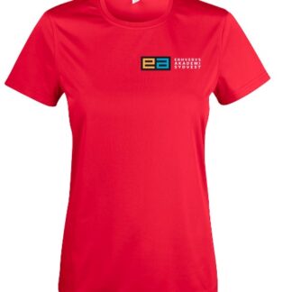EASV Clique Womens Running T-Shirt - RED
