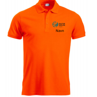 KSE Clique Manhattan polo - Herre orange