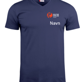 KSE Clique V-Hals T-shirt - Dame - Navy