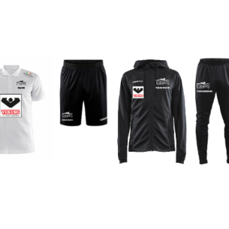 ESK Craft Træningspakke 5 (Polo/Shorts/Poly Hoodie/ Tr. buks) - Herre