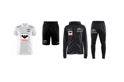 ESK Craft Træningspakke 5 (Polo/Shorts/Poly Hoodie/ Tr. buks) - Herre