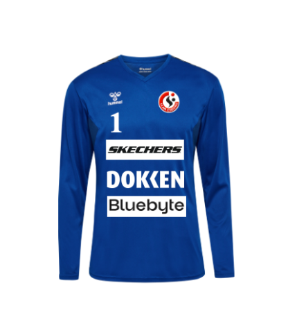 TEAM ESBJERG Hummel HML Authentic Målmandstrøje M/ NAVN & NUMMER – Voksen