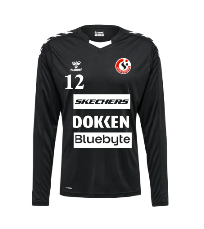 TEAM ESBJERG Hummel HMLCore Poly Målmandstrøje M/NAVN & NUMMER – Børn