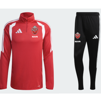 SIF-Fodbold ADIDAS TIRO26 1/2 Zip TR. Sæt – Voksen