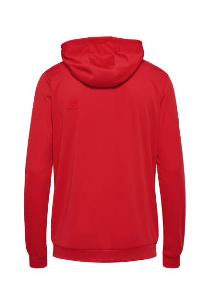 TEAM ESBJERG ELITE Hummel Auth. Poly Zip Hoodie - RØD - Børn - Image 2