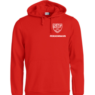 SIF GYM Clique Basic Hoody - Voksen - Rød