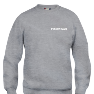 SIF UNGDOMSMIX Clique Basic Sweat - Voksen - Gråmeleret