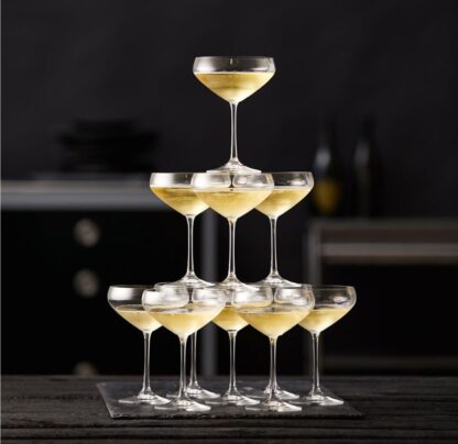 LYNGBY GLAS Juvel Champagneskåle 4 stk.