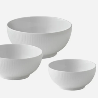 ROYAL COPENHAGEN Riflet Skålsæt