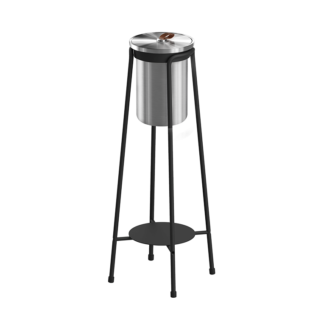 SACKit Patio Accessory Stand Ø14 + Wine Cooler