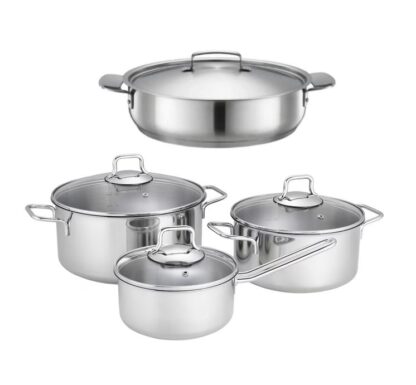 FISKARS Grydesæt + Stegefad