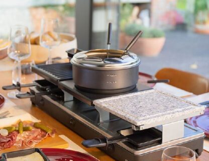LIVOO Raclette og Fonduesæt