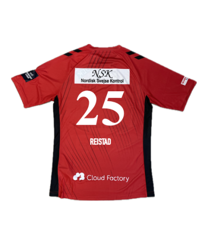 TEAM ESBJERG Hummel EHF Champions League Home Spilletrøje 2025/26 M/ Navn & Nummer - Voksen - Billede 2