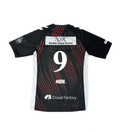 TEAM ESBJERG Hummel EHF Champions League Away Spilletrøje 2025/26 M/ Navn & Nummer - Børn - Billede 2