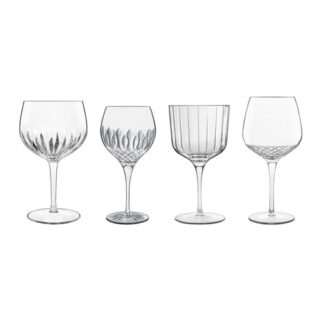 LUIGI BORMIOLI ITALY Gin & Tonic Glas, 4 stk