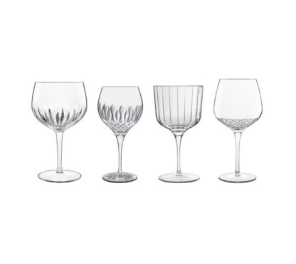 LUIGI BORMIOLI ITALY Gin & Tonic Glas, 4 stk