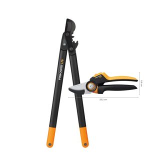 FISKARS Pakke med grensaks og beskæresaks