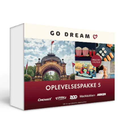 GO DREAM Oplevelsespakke 5