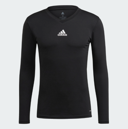 SIF-Fodbold ADIDAS TEAM Base Tee L/Æ - Sort - Voksen