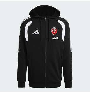 SIF-Fodbold ADIDAS TIRO26 FZ Sweat Hoody – Sort  – Voksen