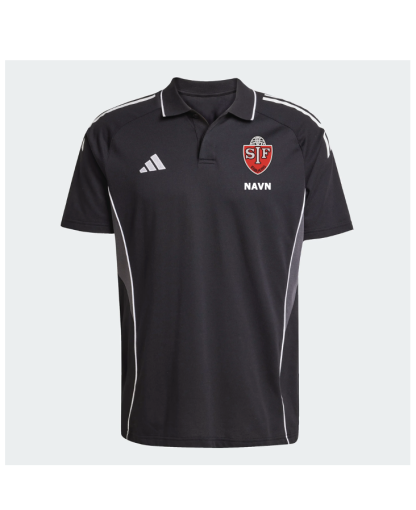 SIF-Fodbold ADIDAS TIRO25 Polo - Sort - Voksen