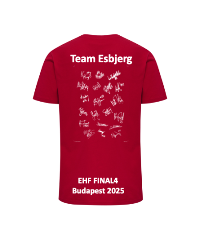 TEAM ESBJERG EHF FINAL4 Fan T-Shirt 2025 - Voksen - Image 2