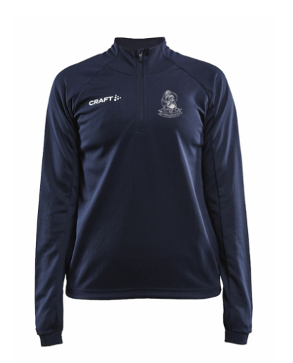 Esb. Cricket Vestjyden - CRAFT Trøje Half Zip Dame