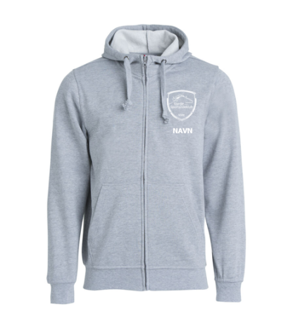 VSR CLIQUE Full Zip Hoodie Unisex - Grå