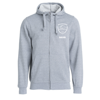 VSR CLIQUE Full Zip Hoodie Unisex - Grå