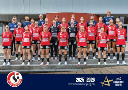 TEAM ESBJERG Autograf- og holdkort 2025-26 - Billede 2