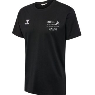 Ribe Ju-Jutsu HUMMEL T-shirt Bomuld - Voksen