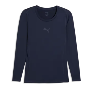 FC KING GEORGE Puma TeamLIGA26 Baselayer L/Æ Tee - Navyblå